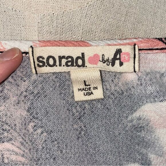 Sorad Women's Stunning Belly Cut out Dress Palm Leaves| Size L - Picture 11 of 13